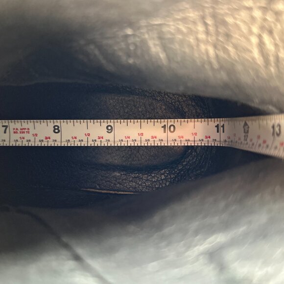 Bebe Ankle Boot Womens 11M Black Croc Print Leather Square Toe Club Edgy Modern - Picture 9 of 12